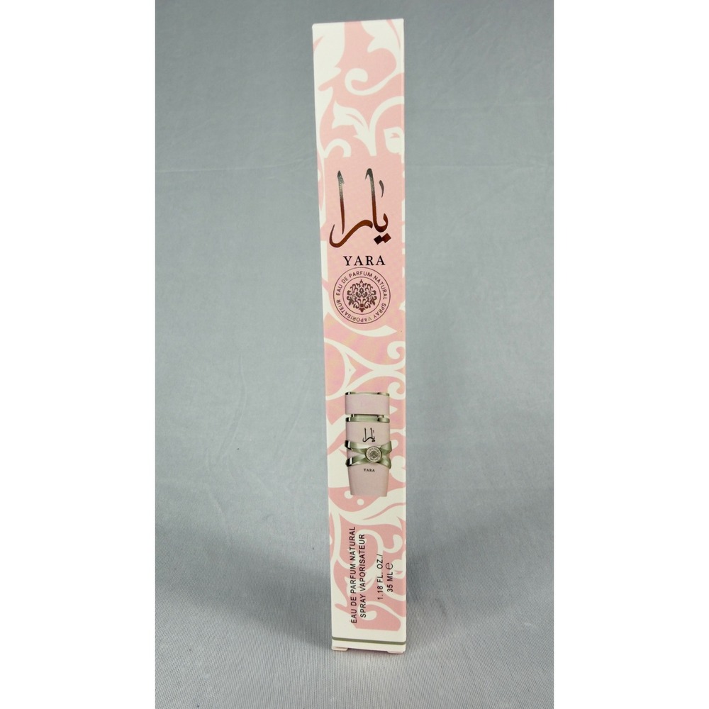 Lattafa Yara Eau de Parfum Natural Spray 35ml 1.18 fl oz Travel Size Pink Box